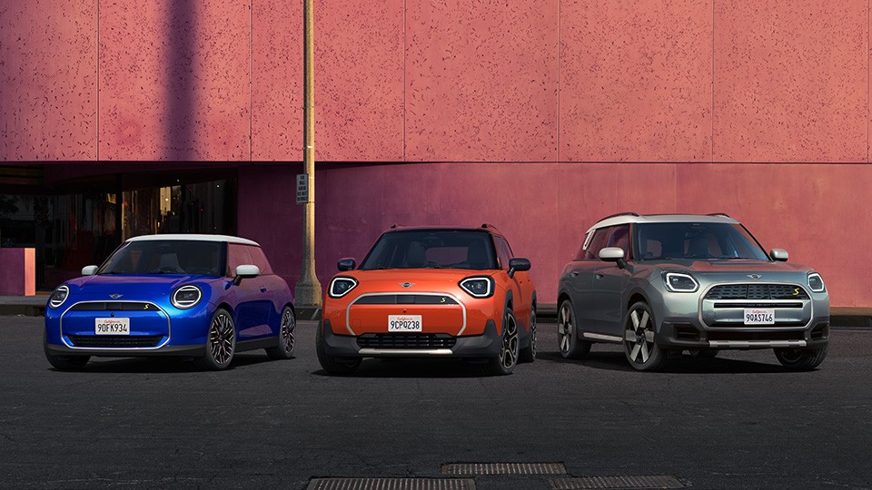 Vollelektrische MINI Familie.