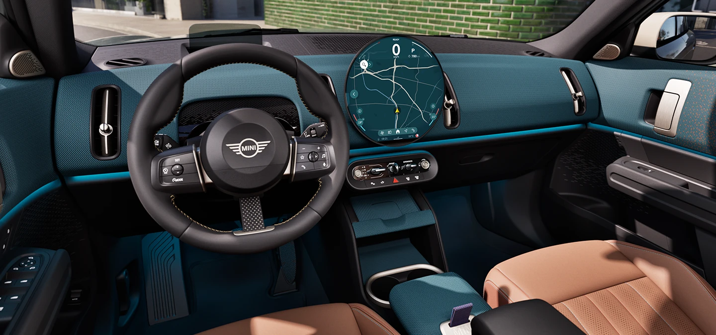 Das Interieur des MINI Countryman.