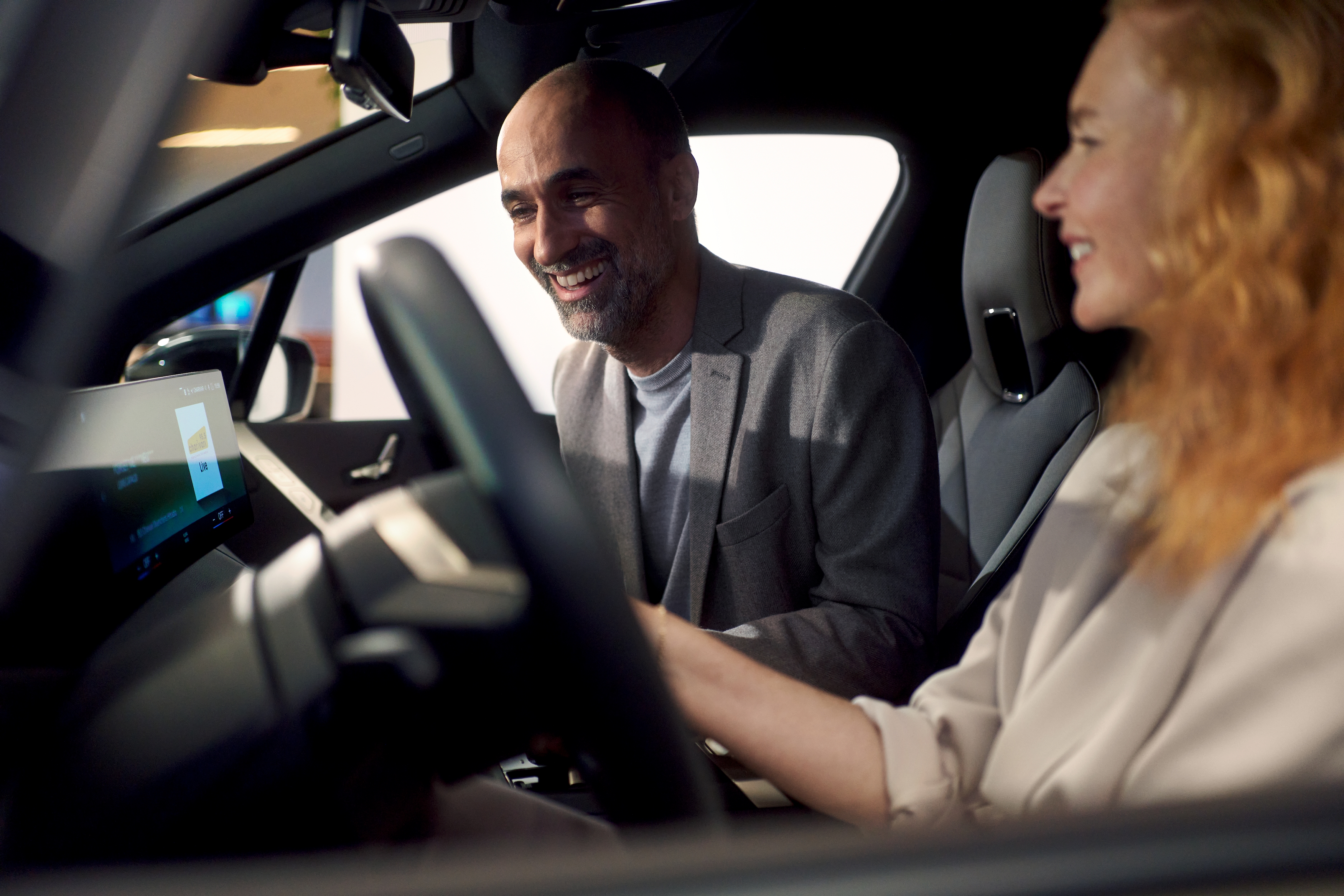 Durchsprache des Service am Fahrzeug