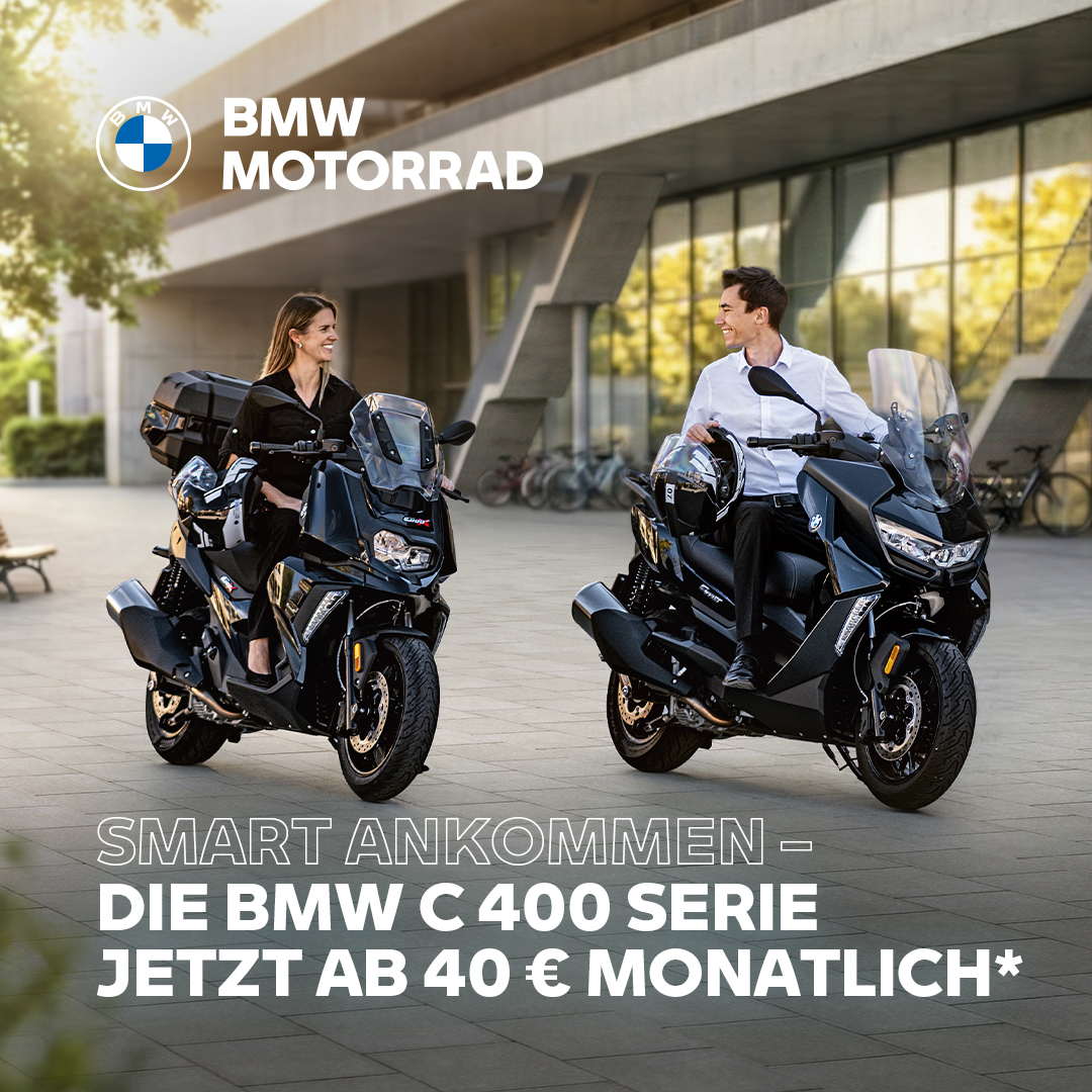 Sonderangebot BMW C400 ab 40 € mtl.