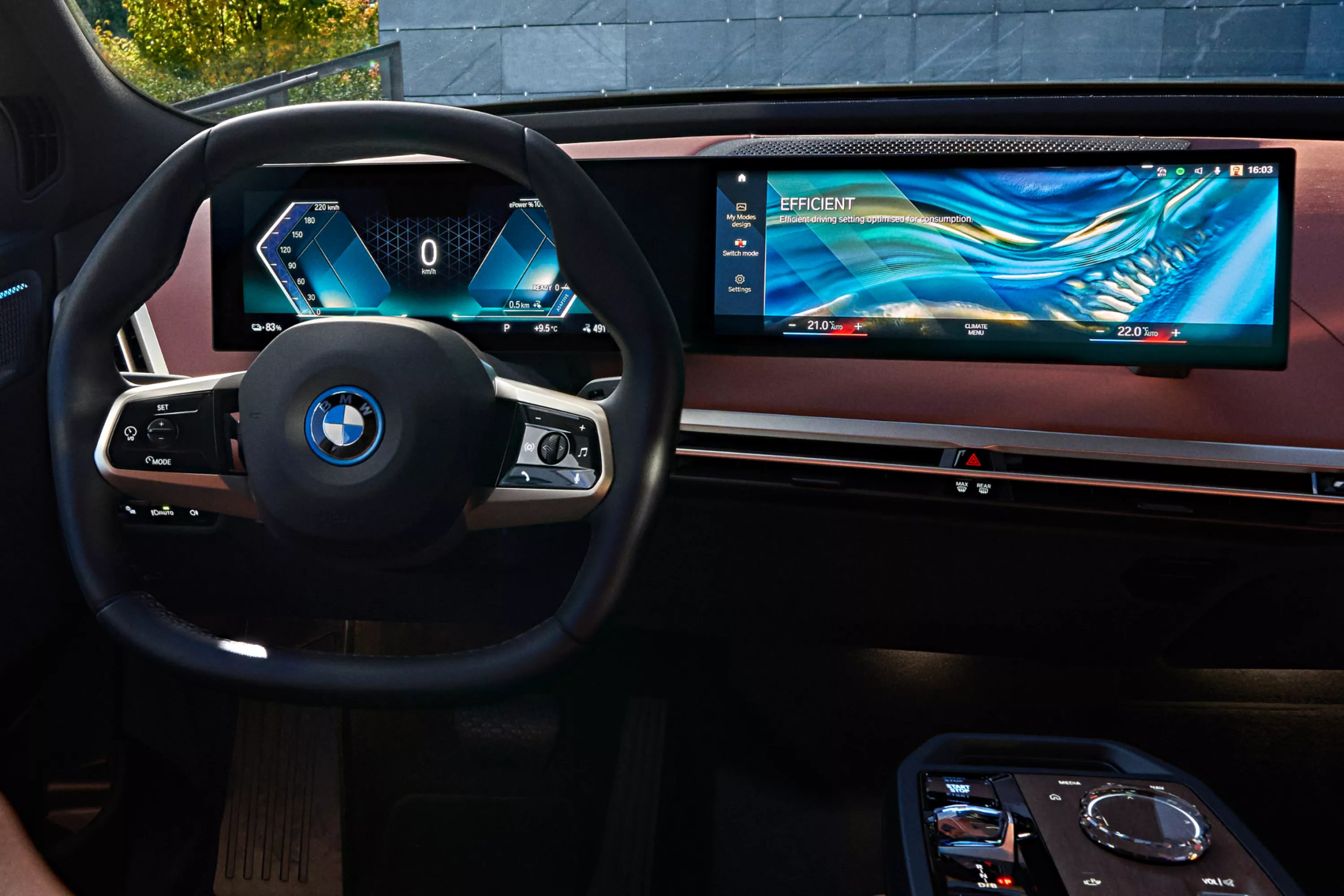 BMW Elektroautos Reichweite Max Range Funktion