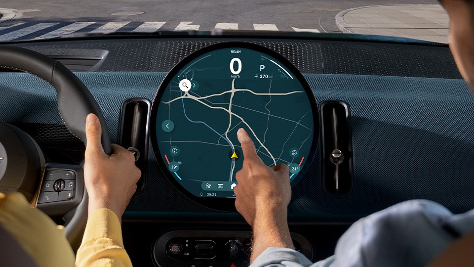 Effiziente Routenplanung bei MINI ELECTRIC.
