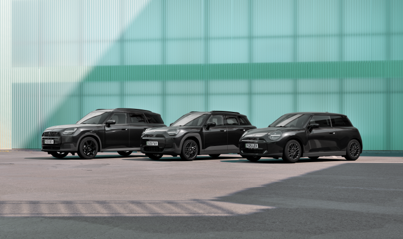 Blackyard Modelle der neuen MINI Familie.