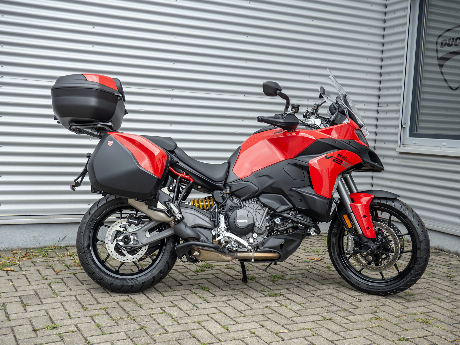 Ducati MULTISTRADA V2 S Travel, Tiefer, Topcase – Produktfoto 2